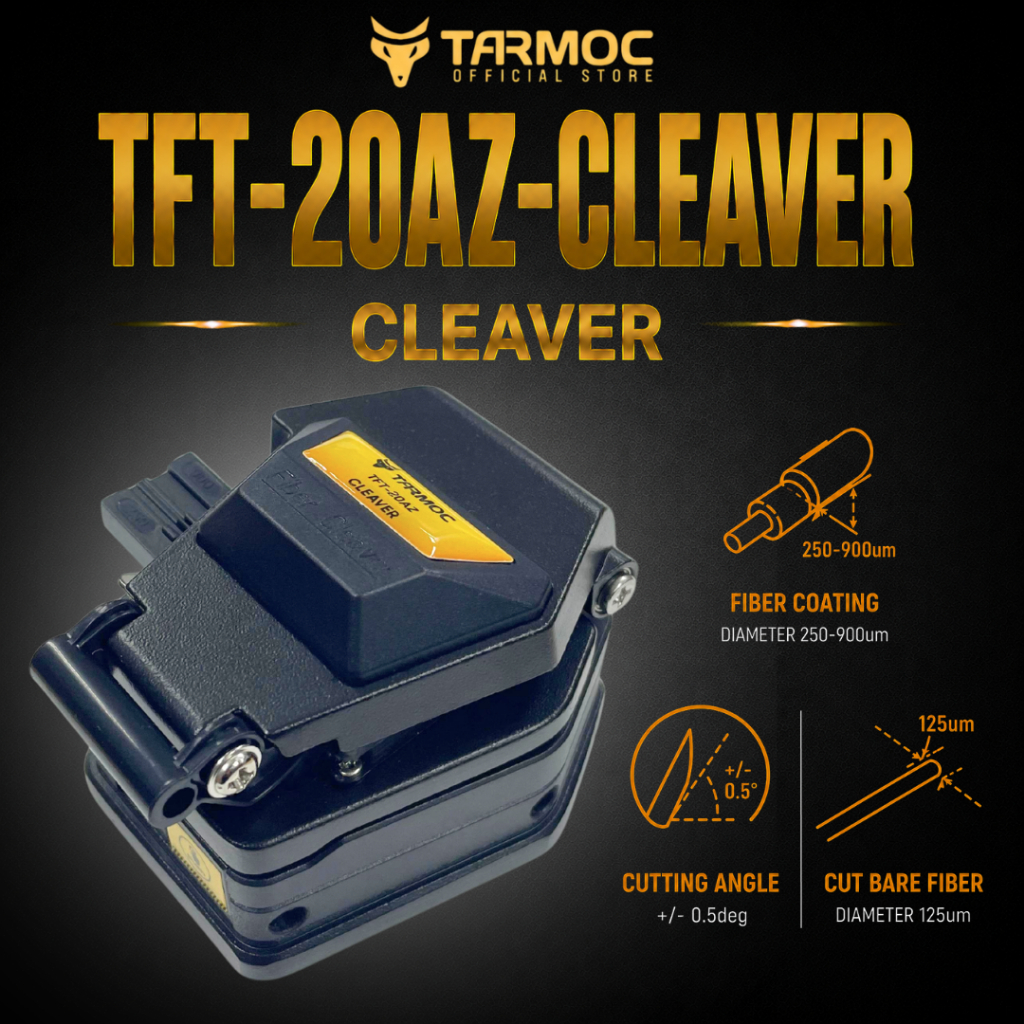 Tarmoc TFT-20AZ-CLEAVER | Light Hard Plastic Case Optic Fiber Cutter (Cleaver)