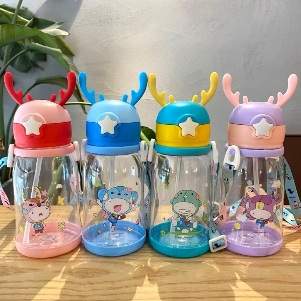 Botol minum rusa|botol rusa tali panjang|botol rusa 600 ml