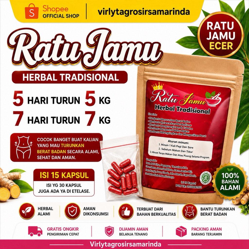 RATU JAMU REGULER ORIGINAL ECER