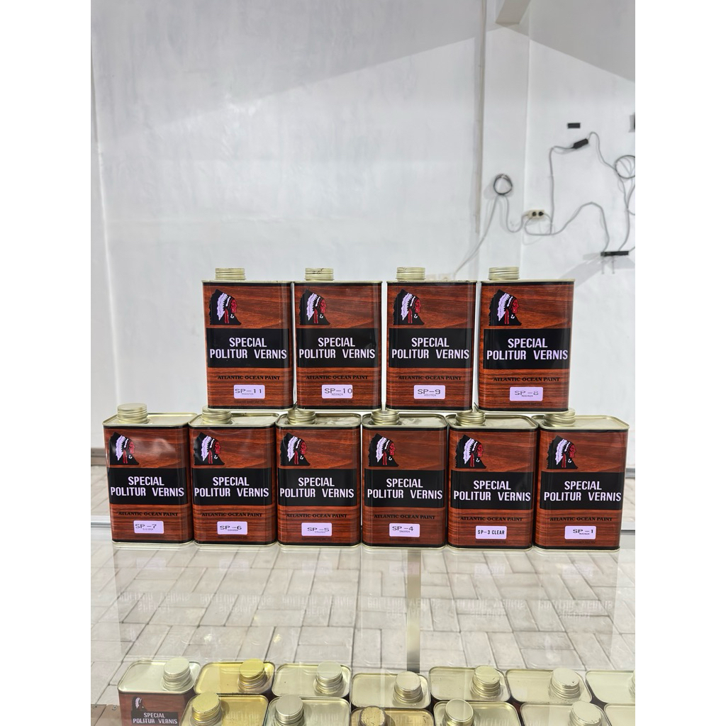INDIAN HEAD SPECIAL POLITUR / POLITUR KAYU / Finishing Kayu / Politur Mengkilap / Vernis Kayu, 1 KG.