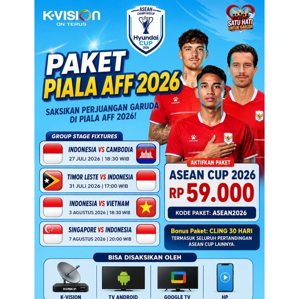 Paket Timnas Piala Aff Asean Cup