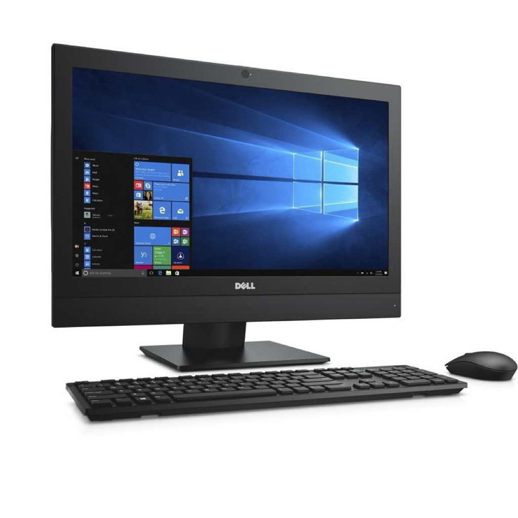 AIO PC ALL IN ONE DELL I7 RAM 16GB SSD 256GB MONITOR 22 INCH