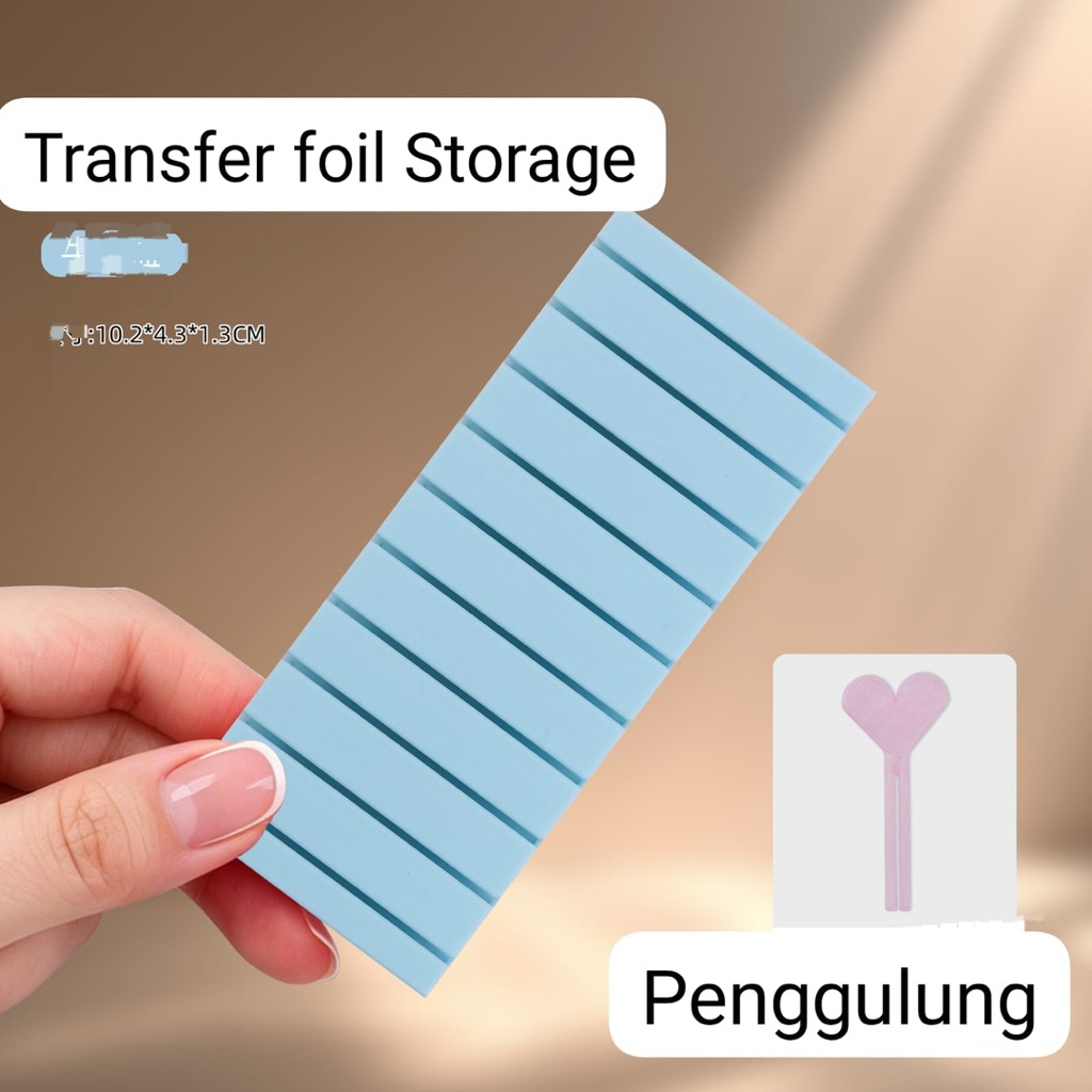 Transfer foil storage tempat untuk tranfer foil penggulung transfer foil