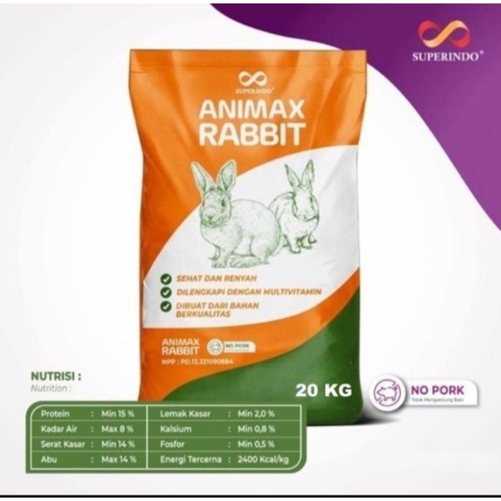 Animax Rabbit 1 Kg