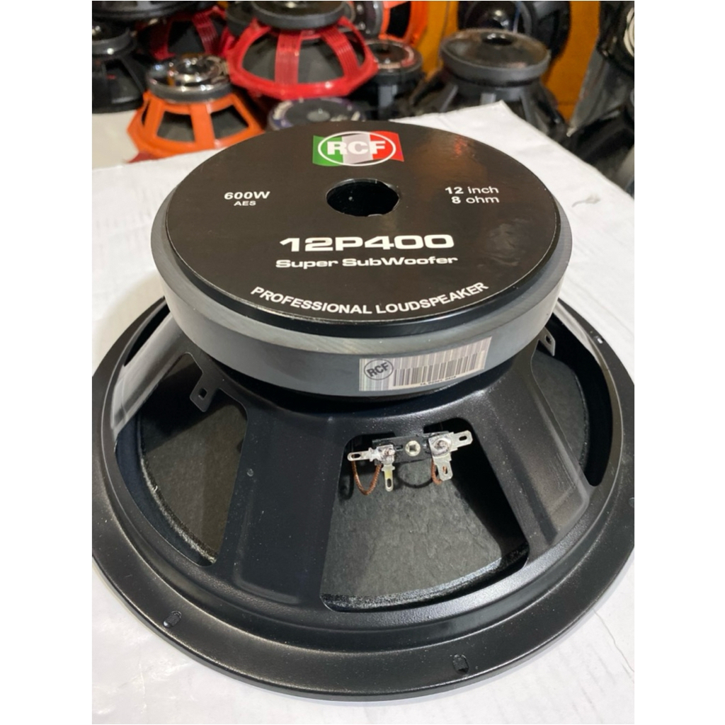 SPEAKER KOMPONEN 12 Inch /  RCF 12P400 VC 3" 600 Watt Super Subwoofer