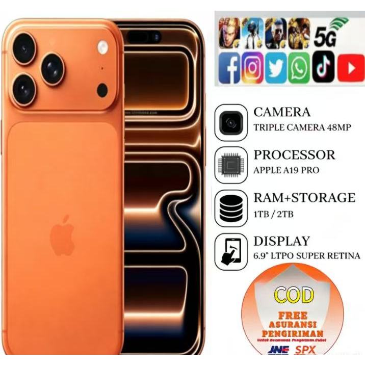 [100% ORI ]   Hot HP 5G Android Smartphone HP Gaming RAM 12/512GB Layar: 7.5 inci 6800mAh Kamera 108