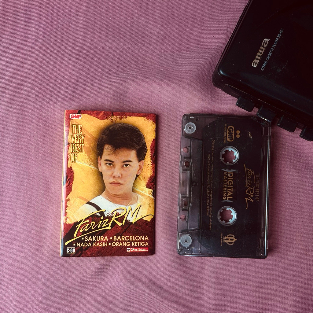 Kaset Pita Fariz RM The Very Best Of Fariz RM Original Pop Indonesia