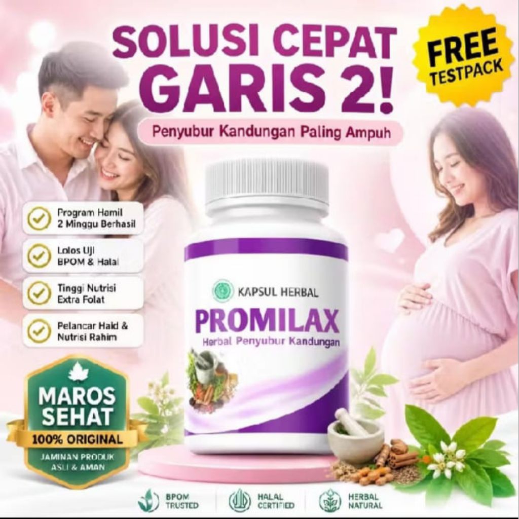 PROMILAX SUAMI ISTRI PAKET PENYUBUR KANDUNGAN