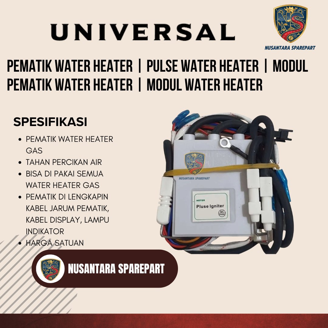 PEMATIK WATER HEATER | PULSE WATER HEATER | MODUL PEMATIK WATER HEATER | MODUL WATER HEATER