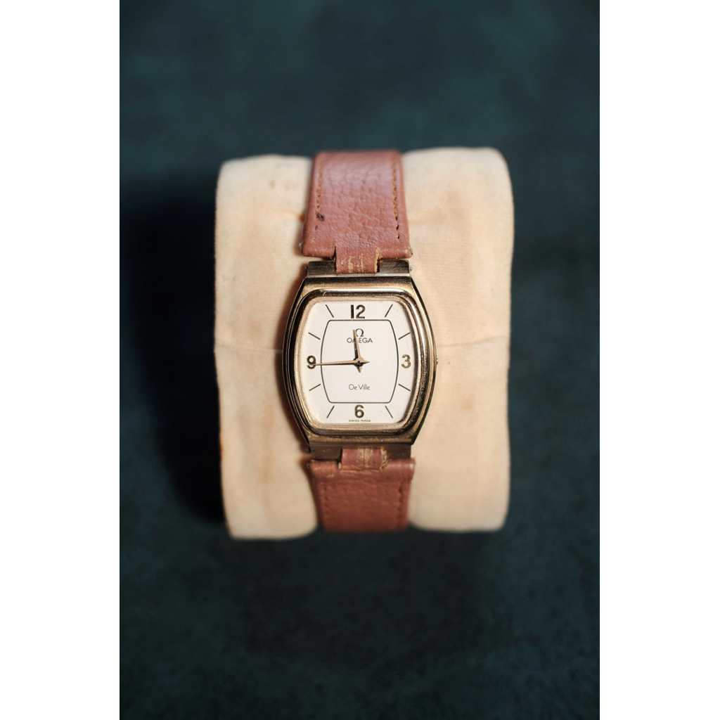 Jam Tangan Omega DeVille Push-in Crown* 1365