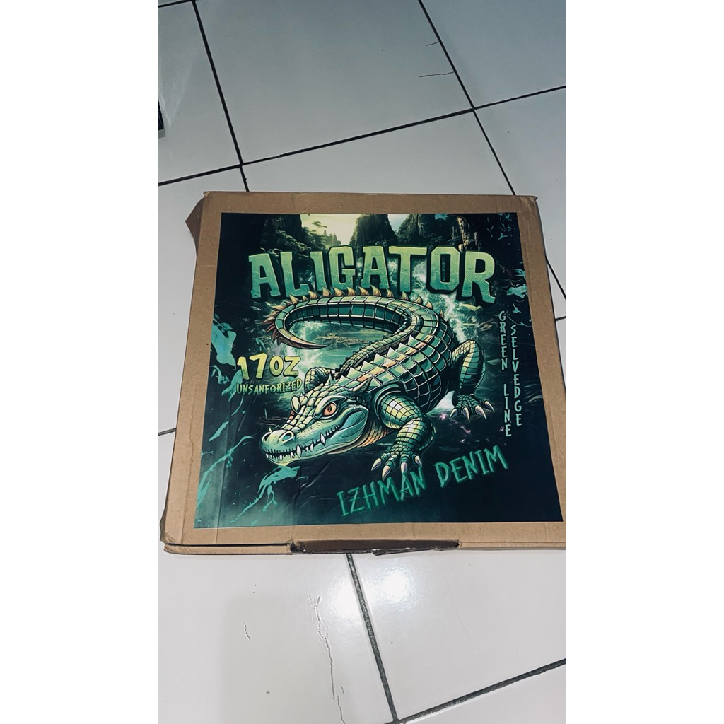 Denim Izhman Aligator 17oz