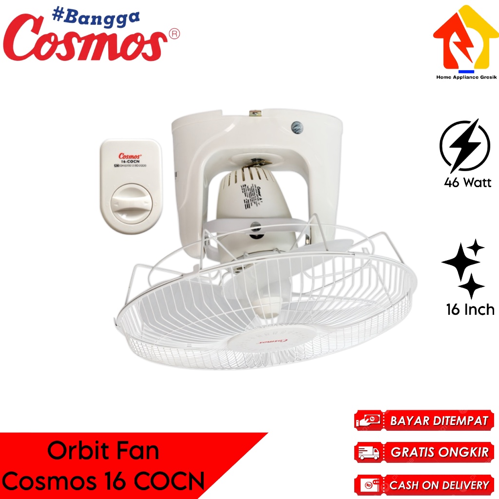 Kipas Angin Auto Orbit Fan Cosmos 16 COCN /Orbit Fan Cosmos 16COCN