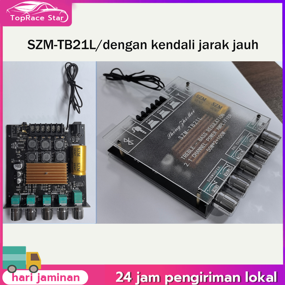 SZM-TB21L Kit Power Amplifier Class D  ZK-3002 Stereo Subwoofer  Papan Penguat Daya Digital