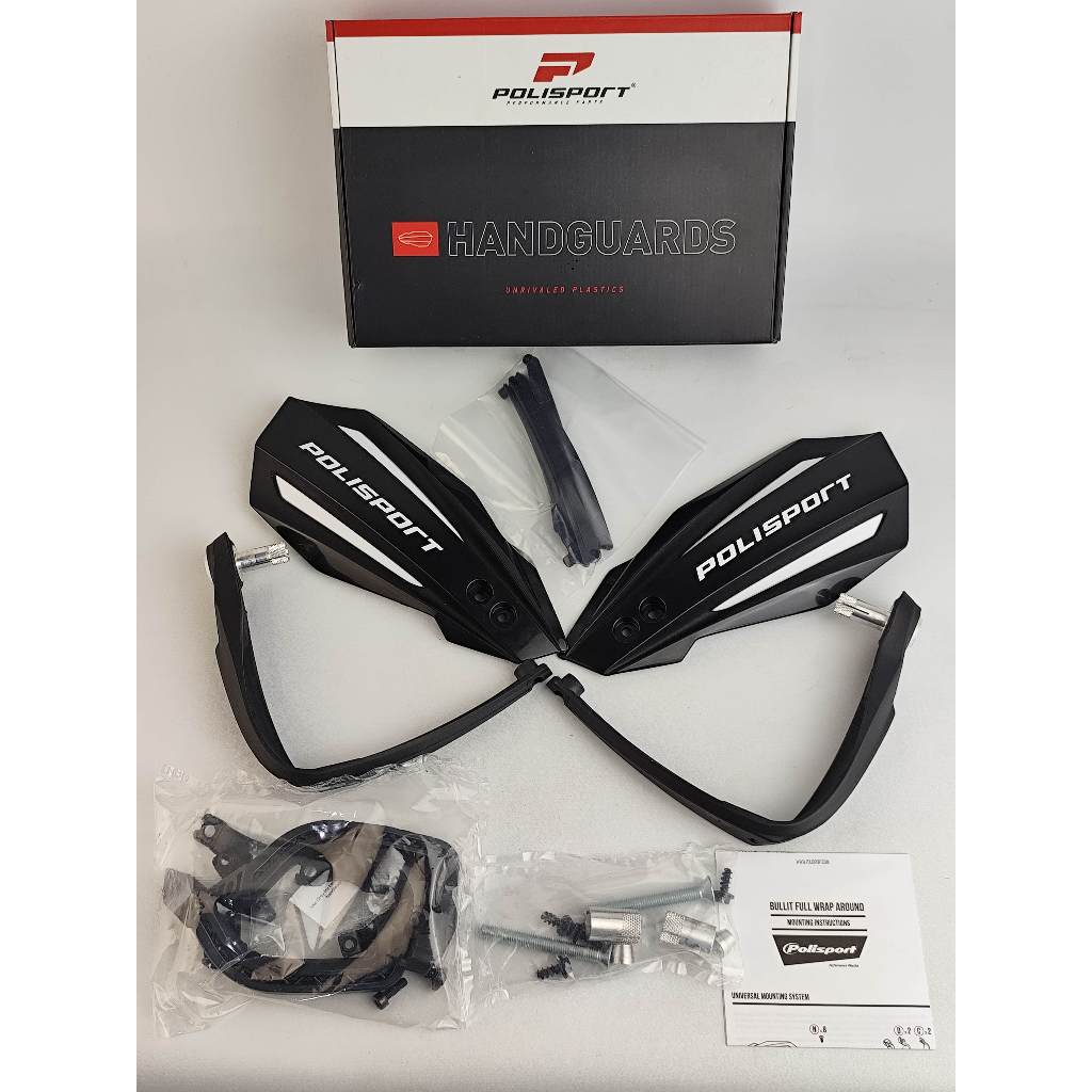 Polisport Handguard FWA Bullit Original Pelindung Tangan Mx