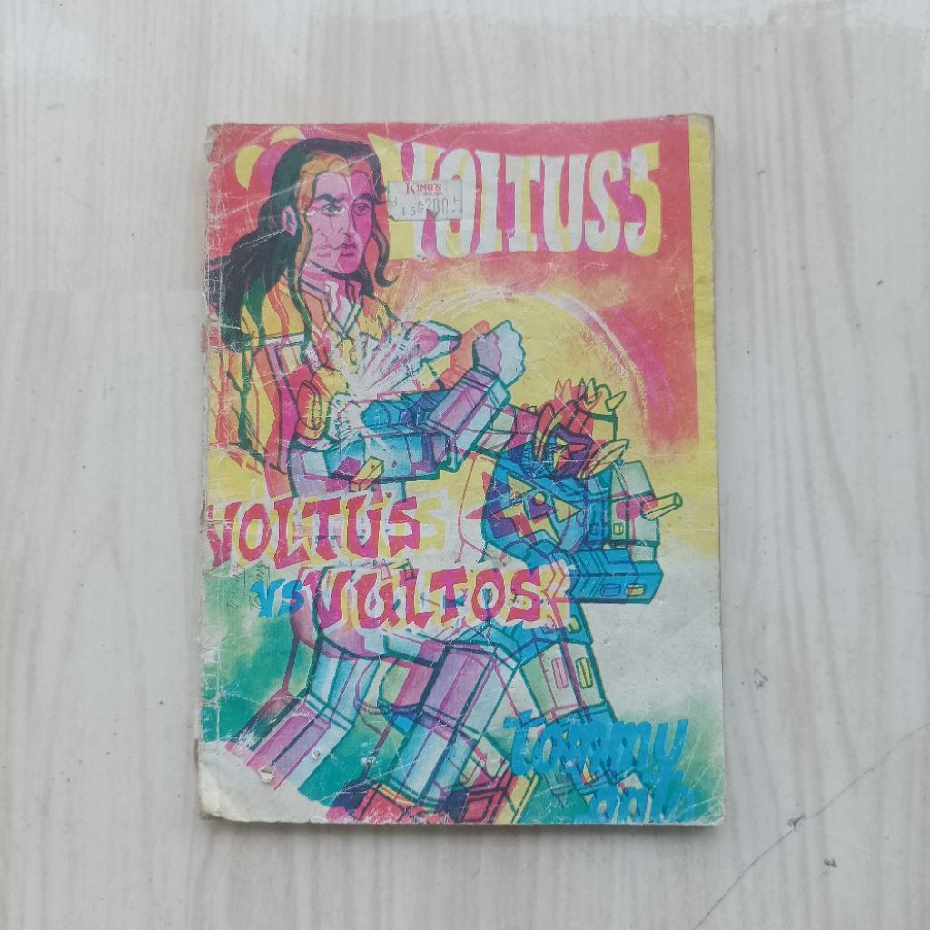 Vintage Komik Silat Serial Robot Voltus vs Vultos