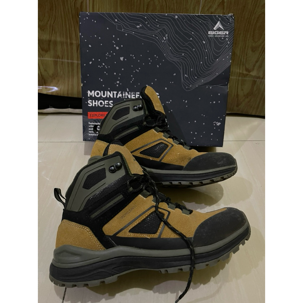 Bekas Sepatu Eiger Cayman 2 Sepatu Gunung Trekking Hiking
