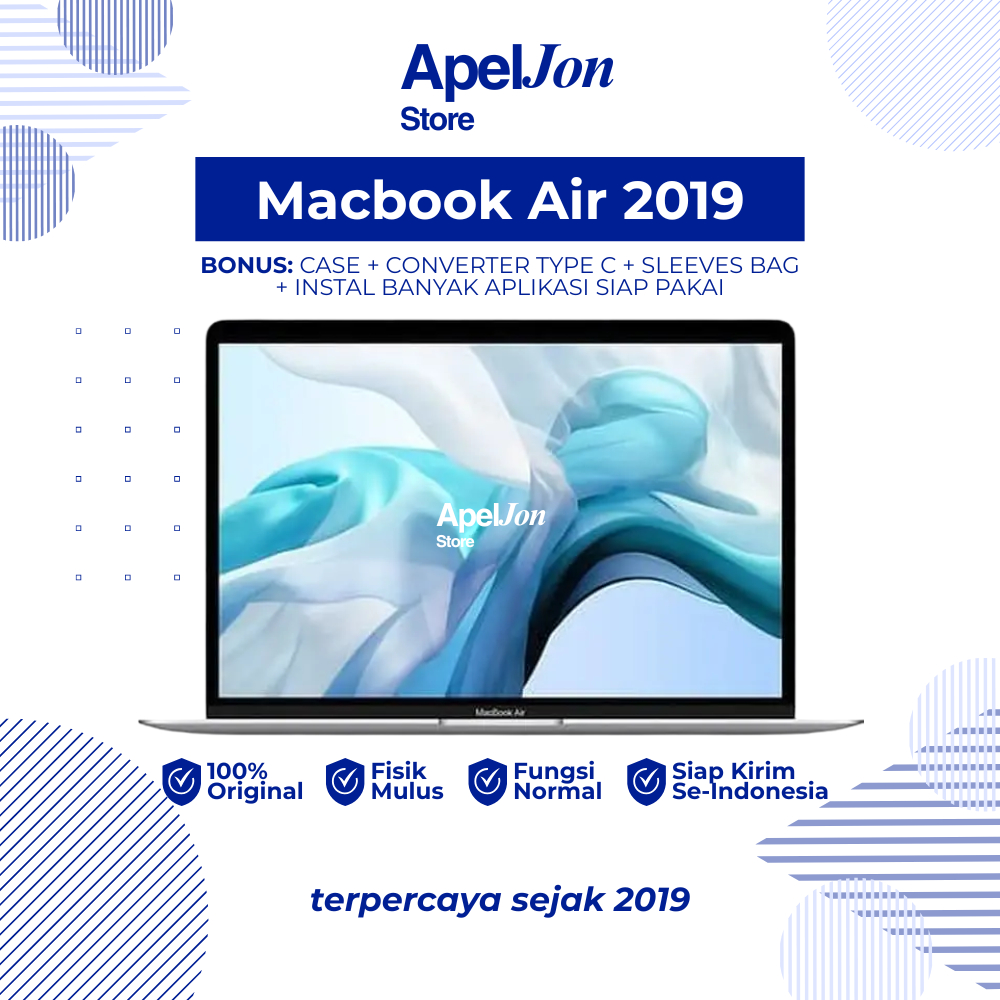 Macbook Air 2019 Intel Second Like New Berkualitas & Bergaransi hanya di ApelJon Store
