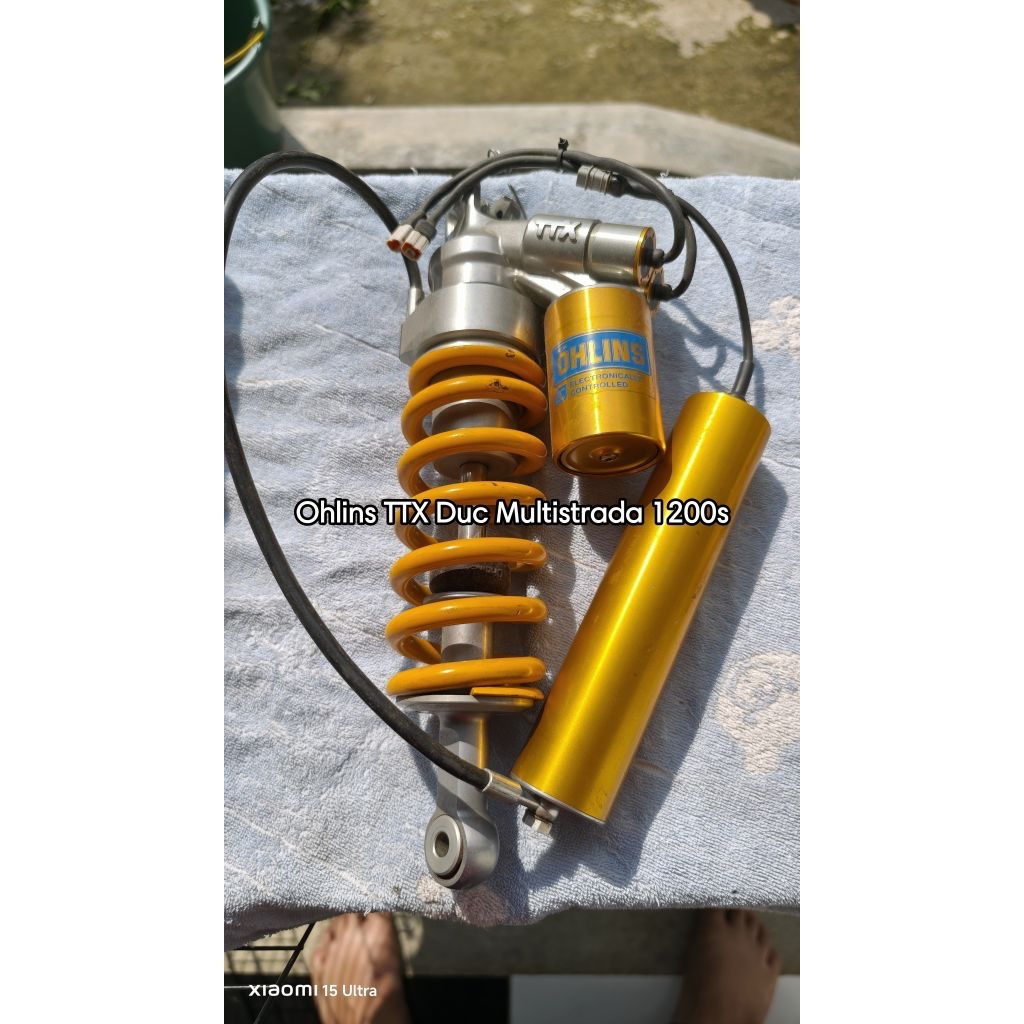 monosok ohlins ttx limbahmoge ducati multistrada