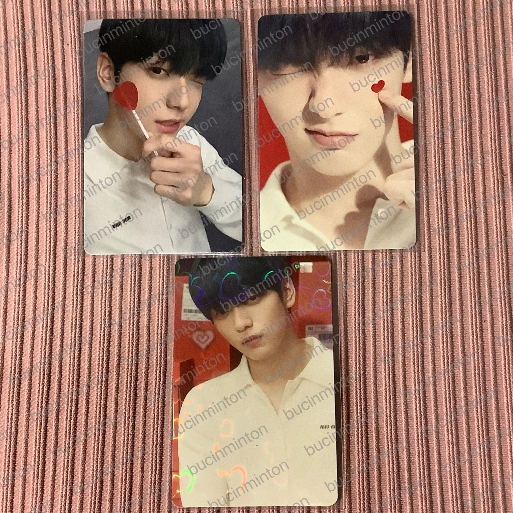 [SOOBIN SET] PC The Star Chapter Sanctuary TXT Lover Version POB Japan Weverse Hologram Photocard