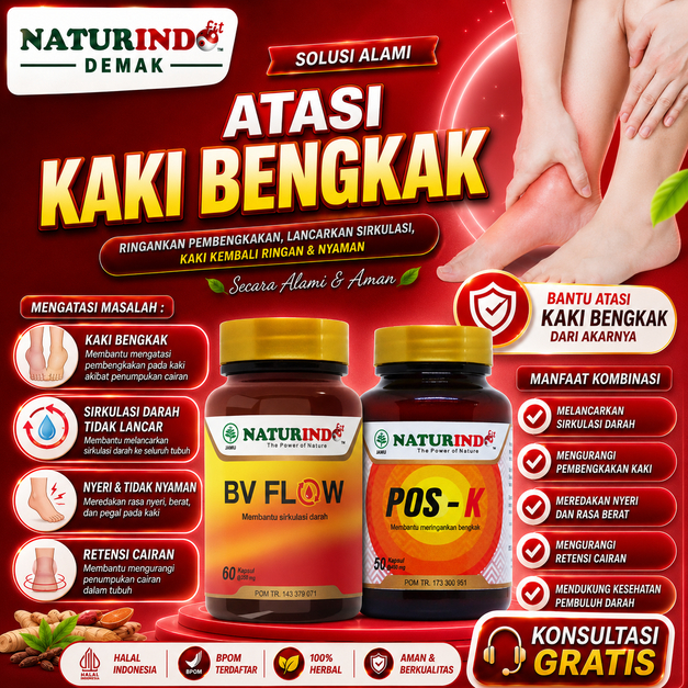 Obat Herbal Kaki Bengkak Kebas Kesemutan