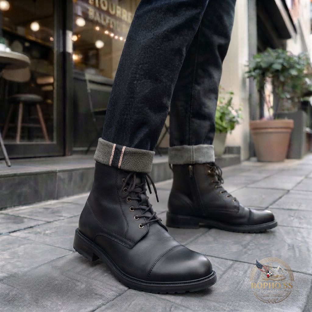 CLARK Zip Lace Ankle Boot - 41/25.5