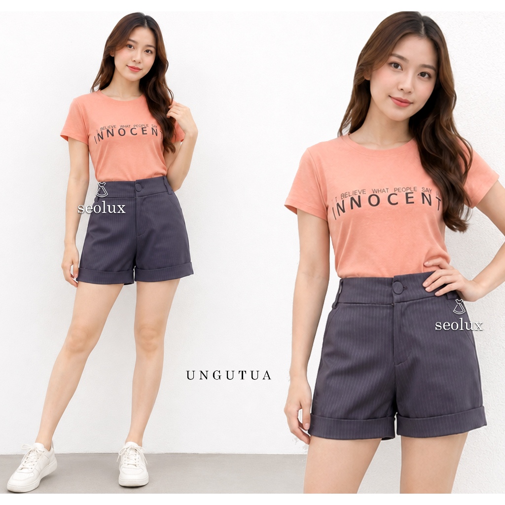 CK49 - CELANA PENDEK SHORT TWIST WANITA CELANA IMPORT MURAH
