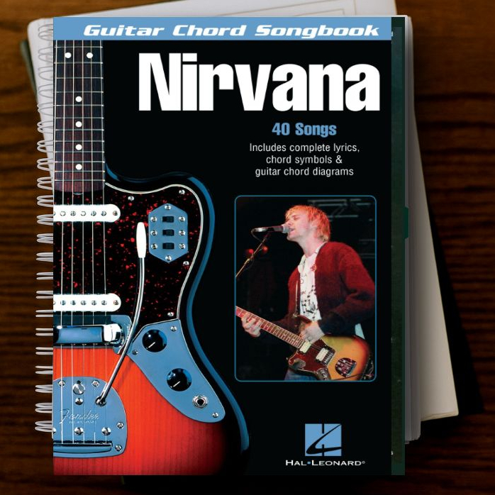 Buku - Guitar Chord Songbook - Nirvana - 40 Songs