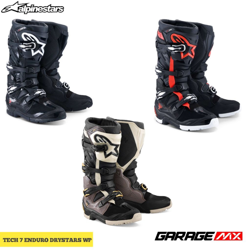 BOOT ALPINESTARS TECH 7 ENDURO DRYSTAR . ALPINESTAR TECH7