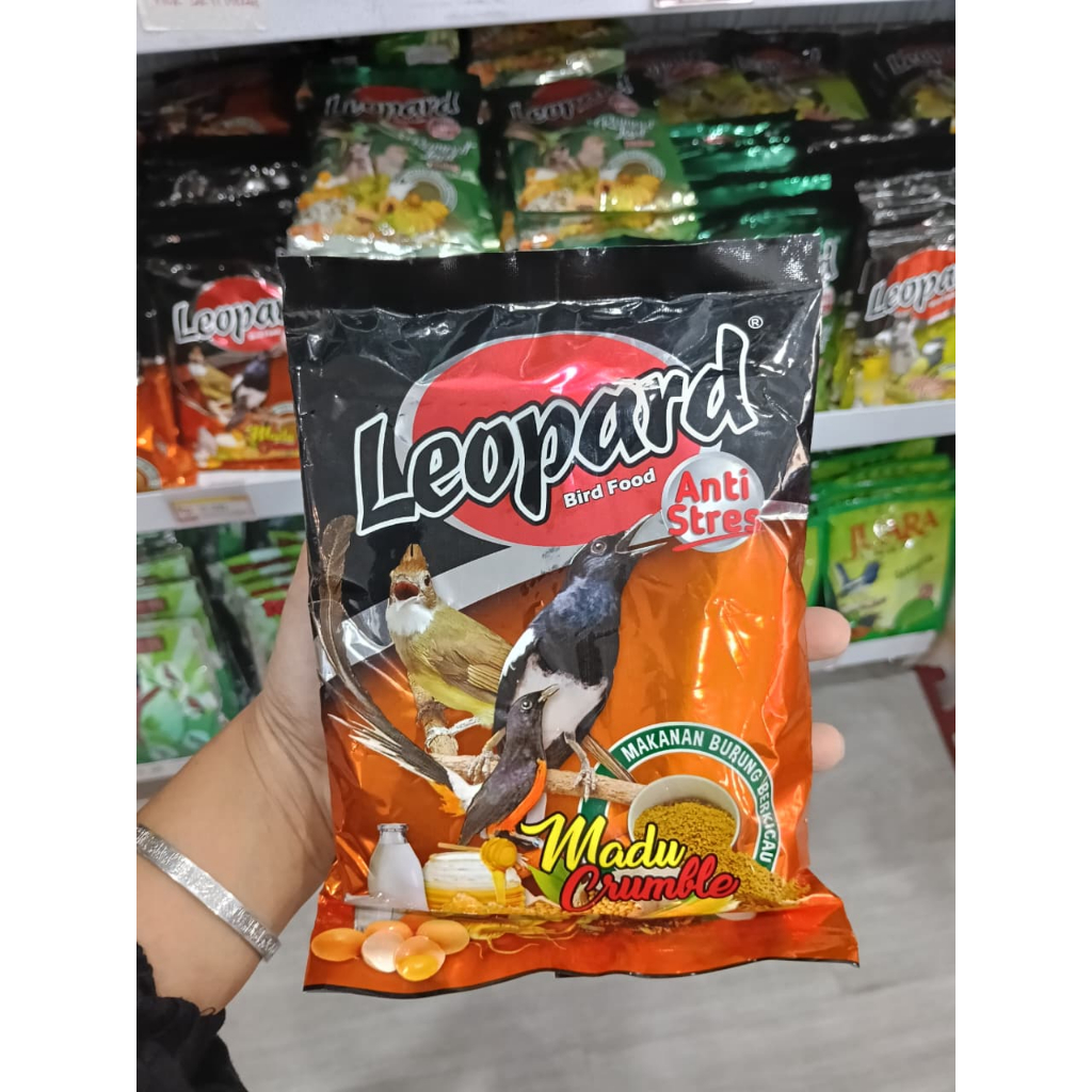 Leopard crumble leopard voer kasar