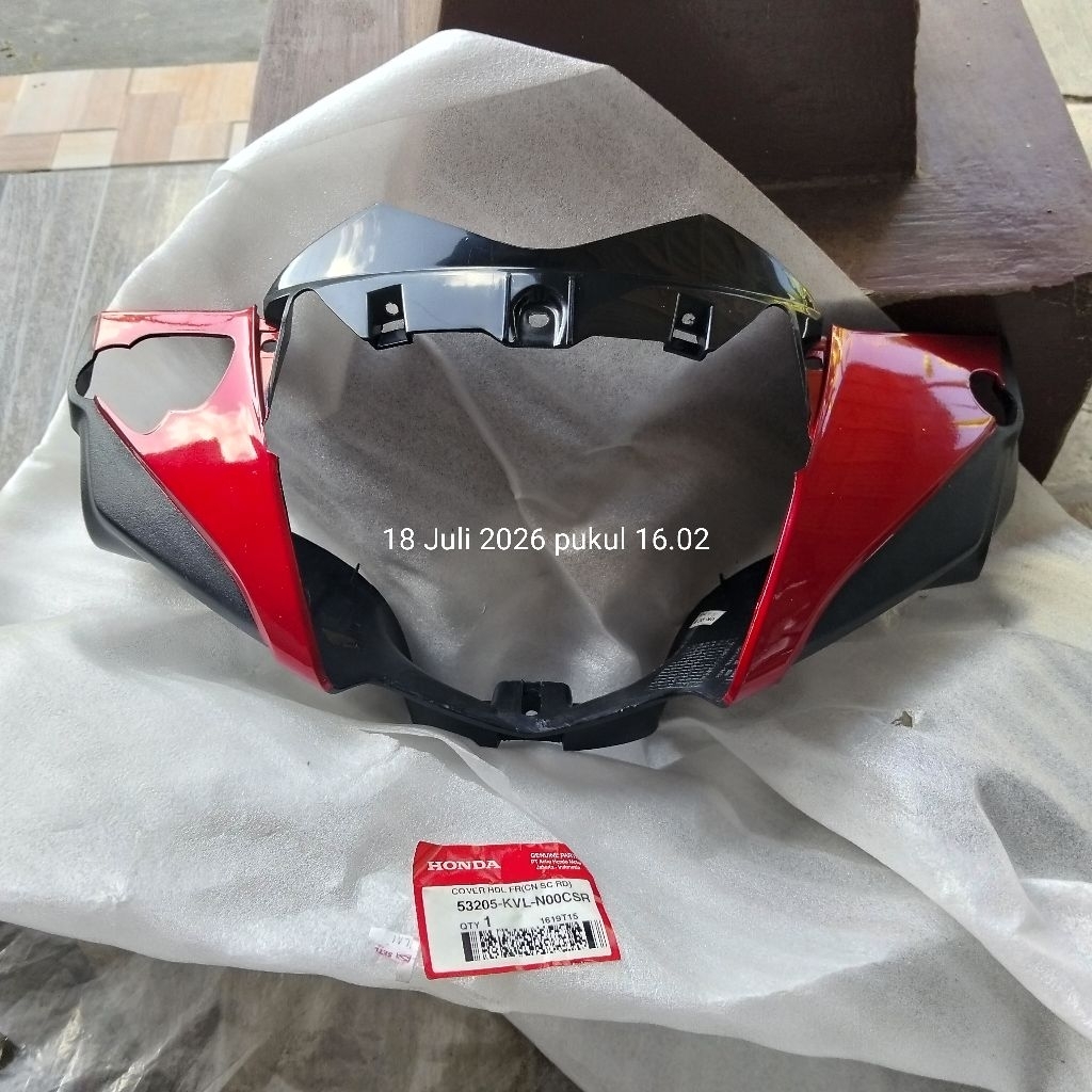 53205-KVL-N00 Batok Depan Supra X 125 Lama Batman Merah Maron Original Ahm