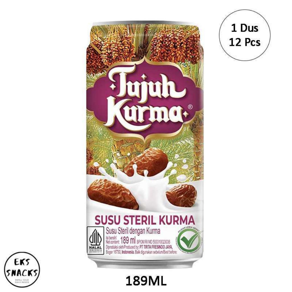 tujuh kurma 1 dus isi 12
