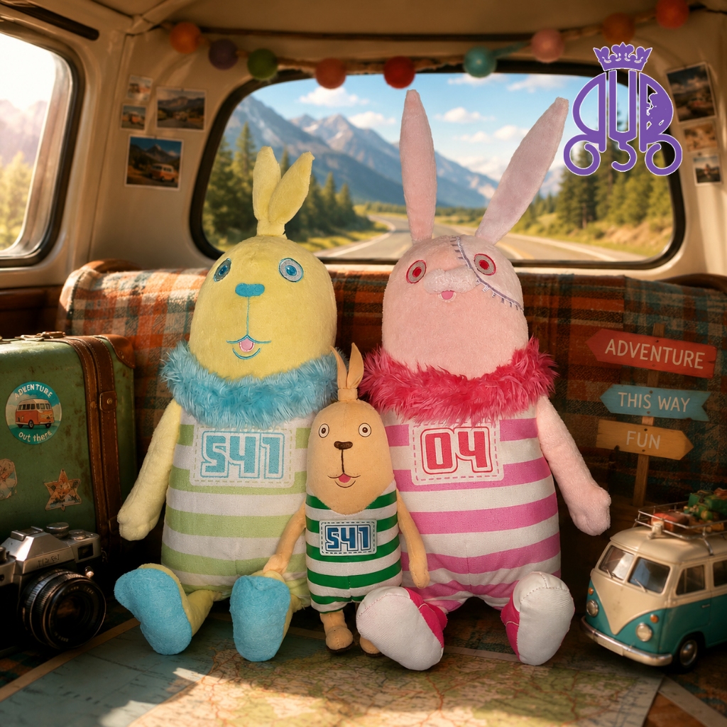 Boneka dan gantungan kunci karakter kelinci USAVICH [part 2]