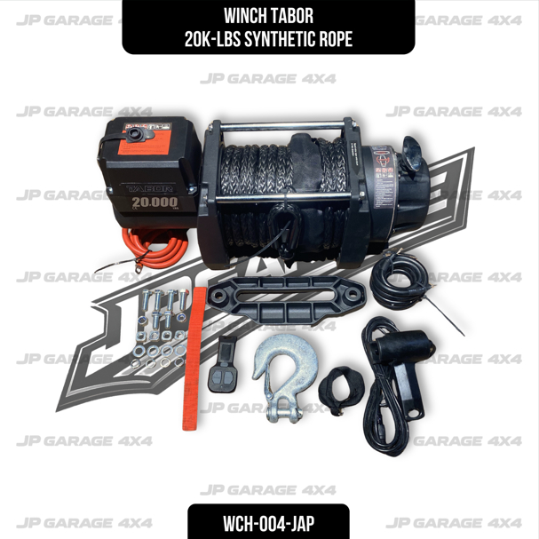 TABOR | Winch Tabor 20K Plasma Rope - 20000LBS
