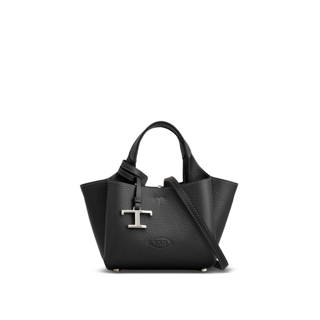 TODS T-timeless micro tote bag with 3 compartments
