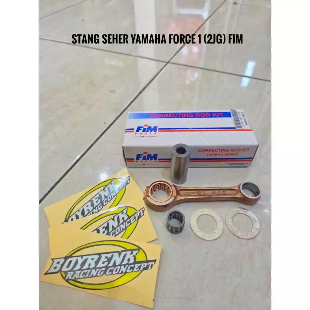 STANG SEHER BATANG PISTON CONROD KIT FORCE1 | FIZ R 2JG FIM -BOYRENK
