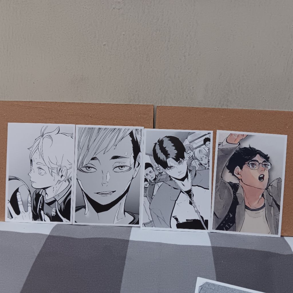 Photocard haikyuu 10th chronicle ushijima atsumu akaashi