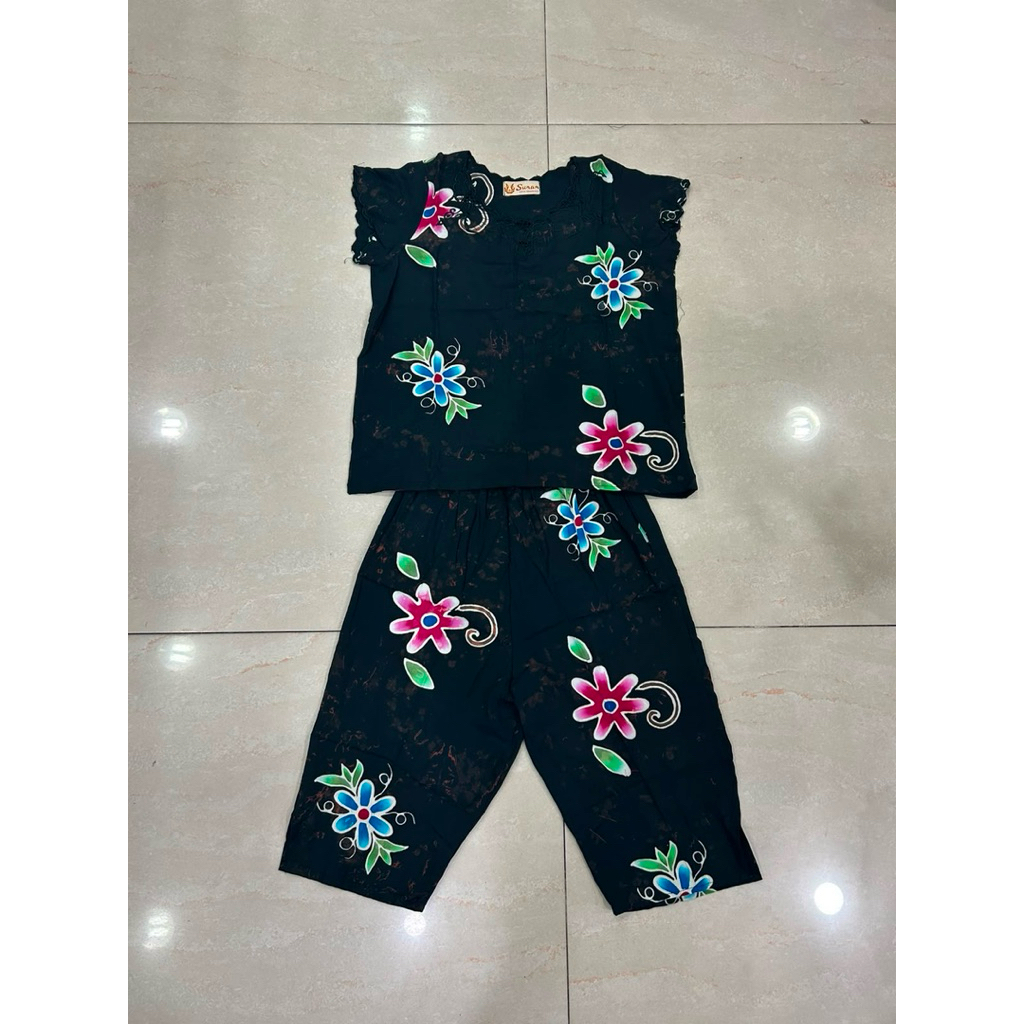 batik celana sunan 7/8 bordir ukuran Ar or Abg (ukuran bisa dilihat di deskrispsi produk)