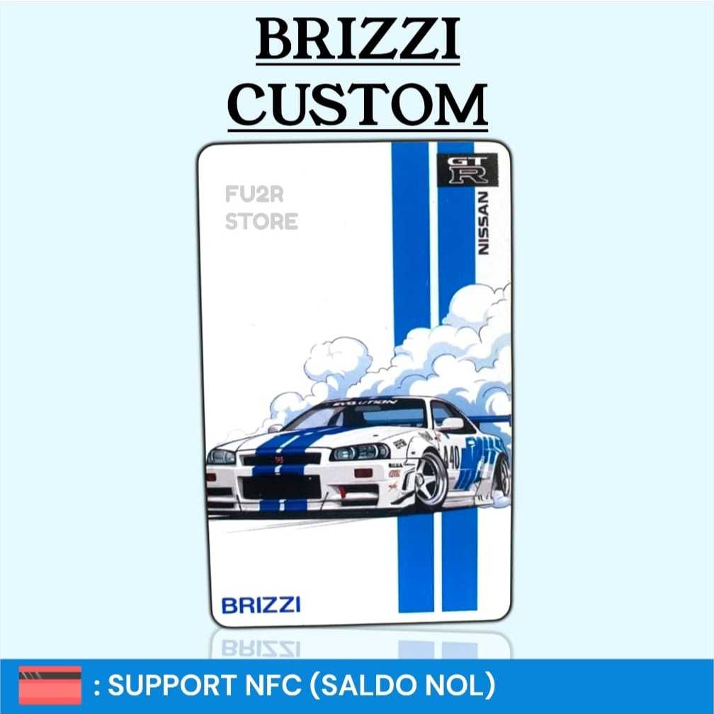 KARTU ETOLL BRI BRIZZI CUSTOM UV - NISSAN