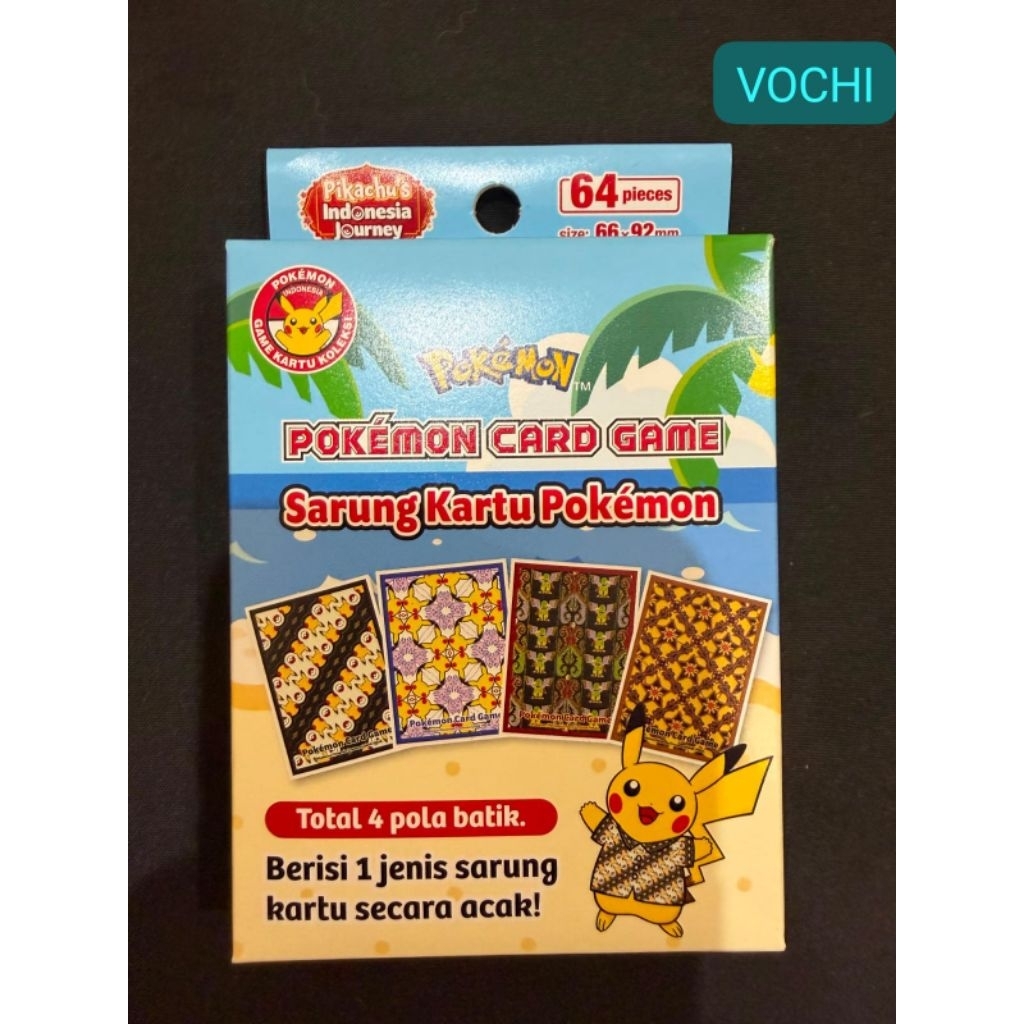 Sleeve Pokemon Batik Pokemon TCG