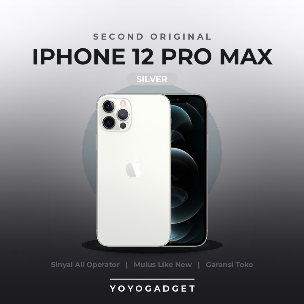 iPhone 12 Pro Max 128GB 256GB 512GB Second ORIGINAL mulus