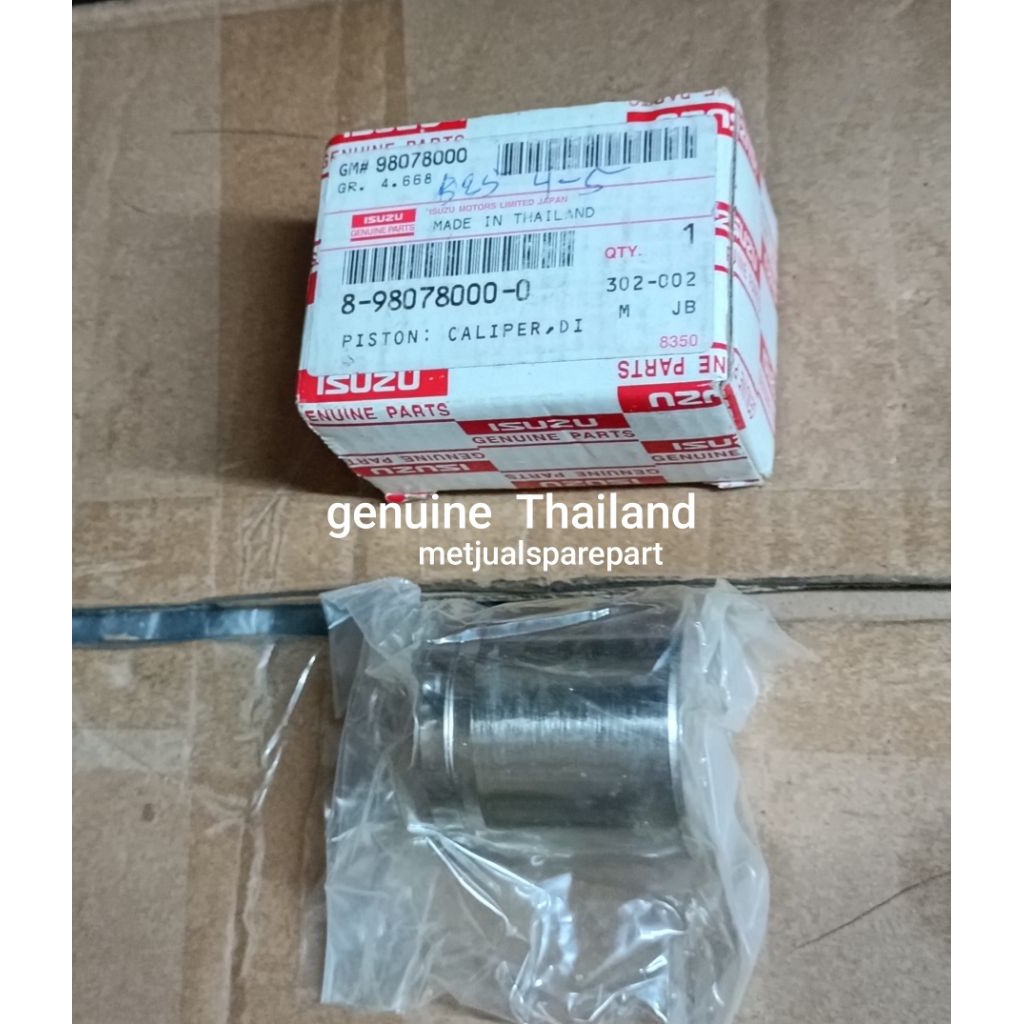 Piston Rem Piston Caliper Rem Kaliper Depan Isuzu Dmax 4JJ 4JJ1 4JK1 4JK Mux Ori