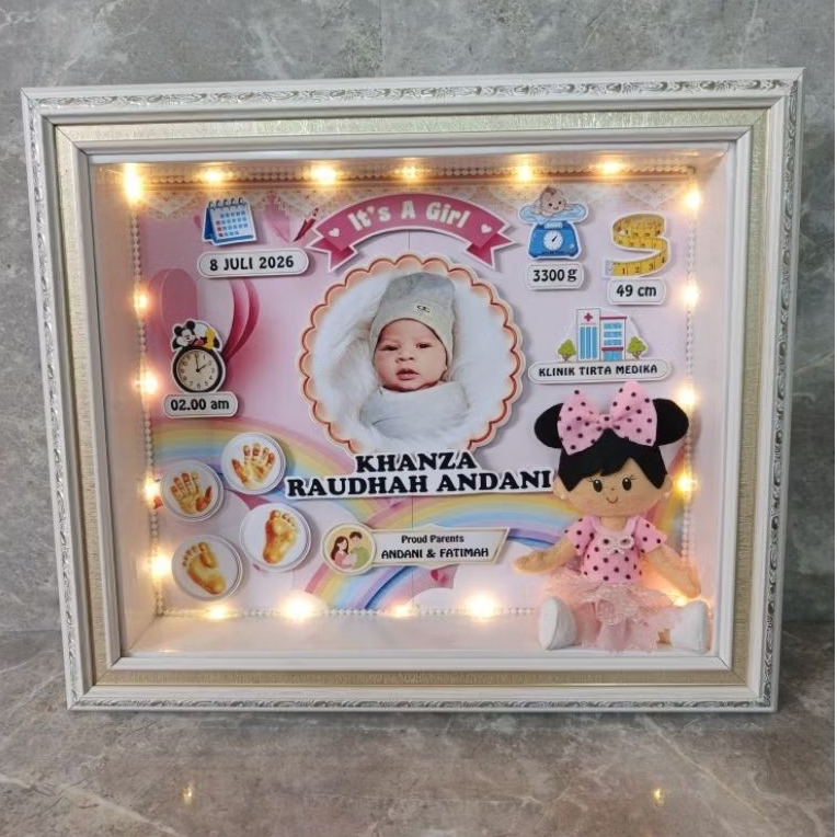 Frame Boneka Baby born By Request