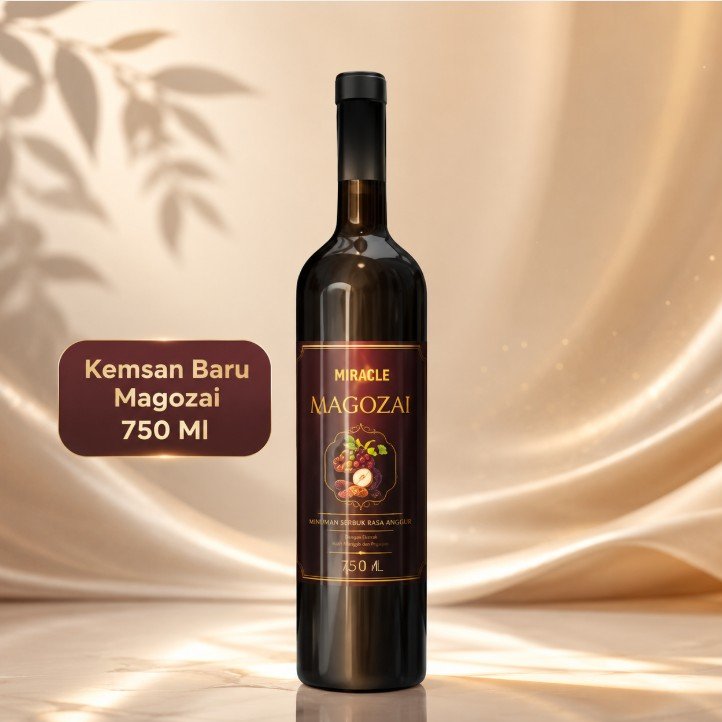 Ekstrak Magozai 750 ml Kombinasi Kulit Manggis Goji Berry Açai