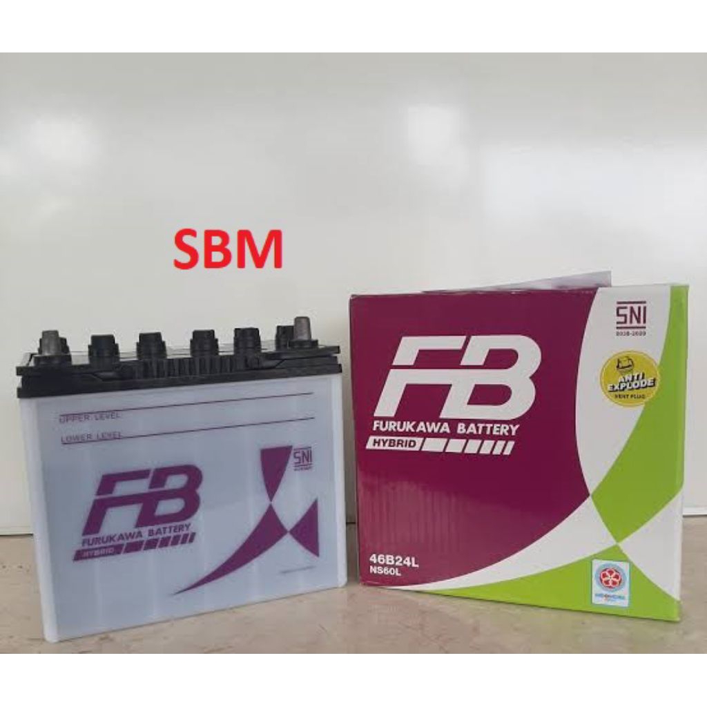 Aki FB (Furukawa Battery) NS60L Hybrid cocok Untuk Kendaraan Suzuki Ertiga Grand Livina Dll