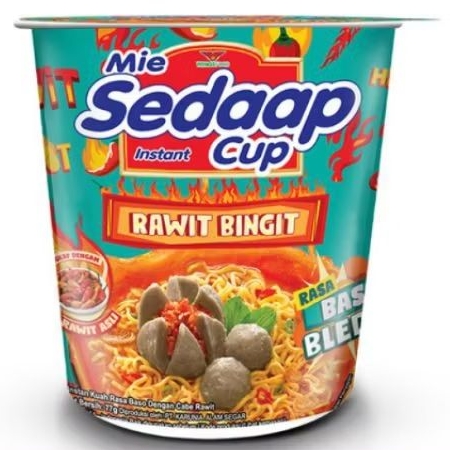 Pop Mie Sedaap Baso Bleduk/Cup