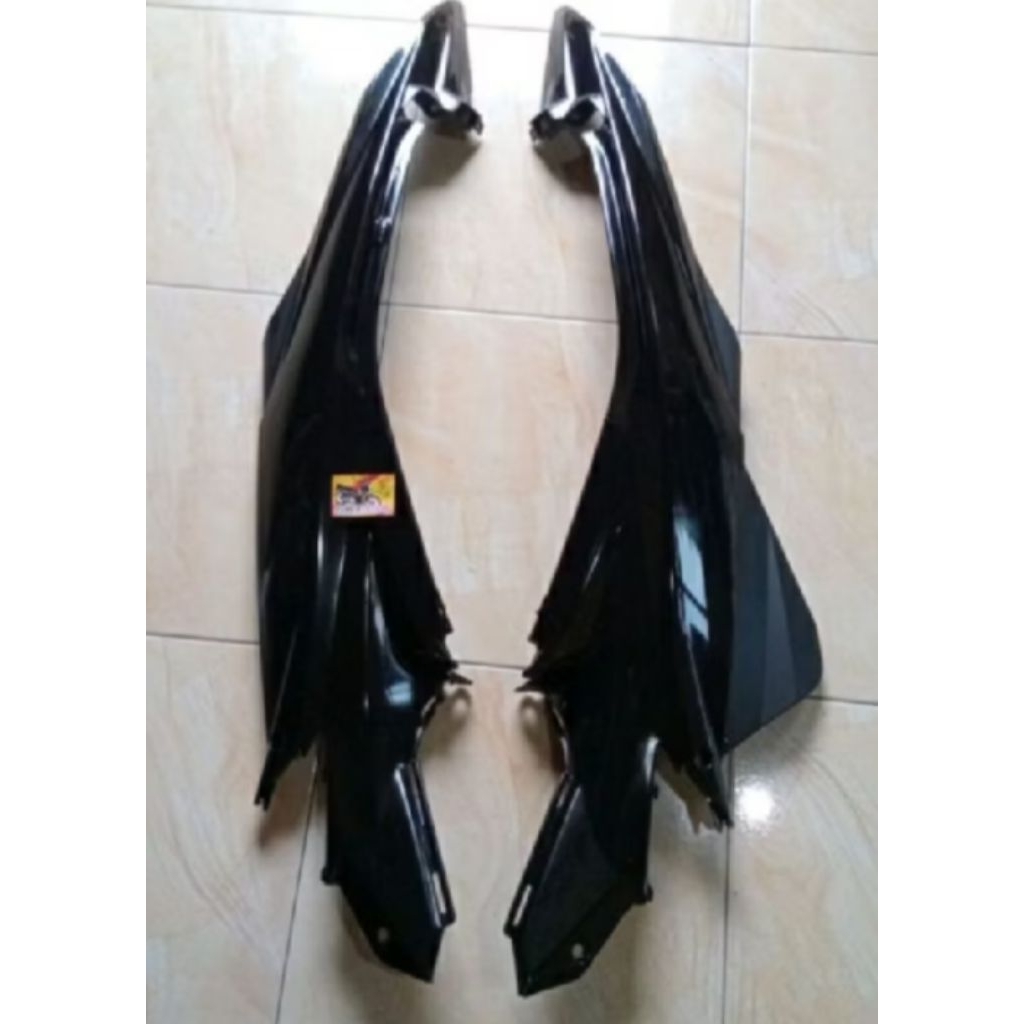 Cover Body Satria FU Facelift 2013 2014 2015 biru bahan tebal persis original
