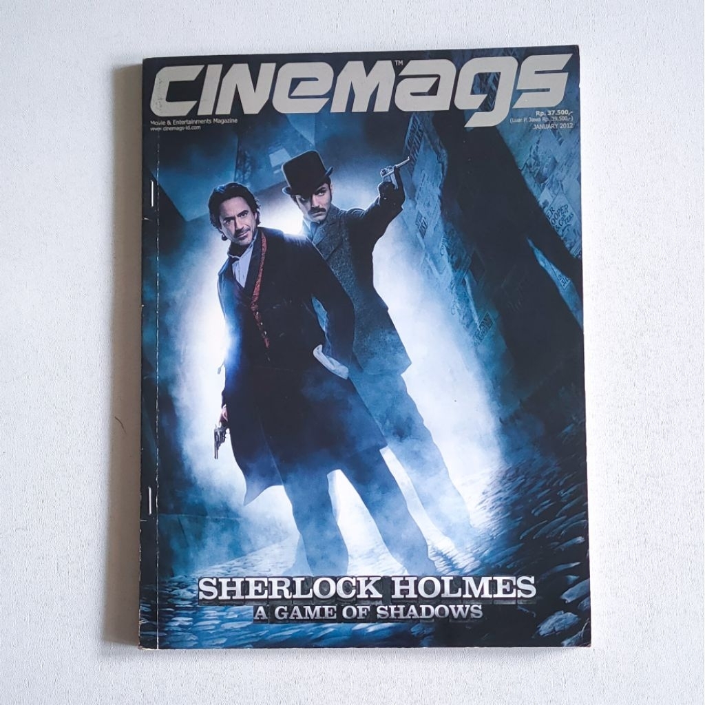 Majalah CINEMAGS Edisi 150 Sherlock Holmes Game of Shadows + Bonus poster