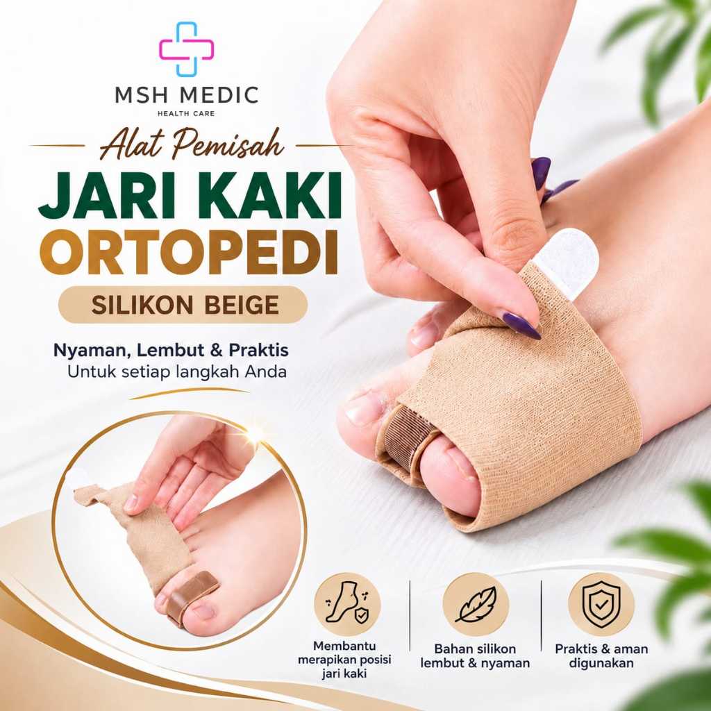 ALAT PEMISAH JARI KAKI ORTOPEDI BUNION