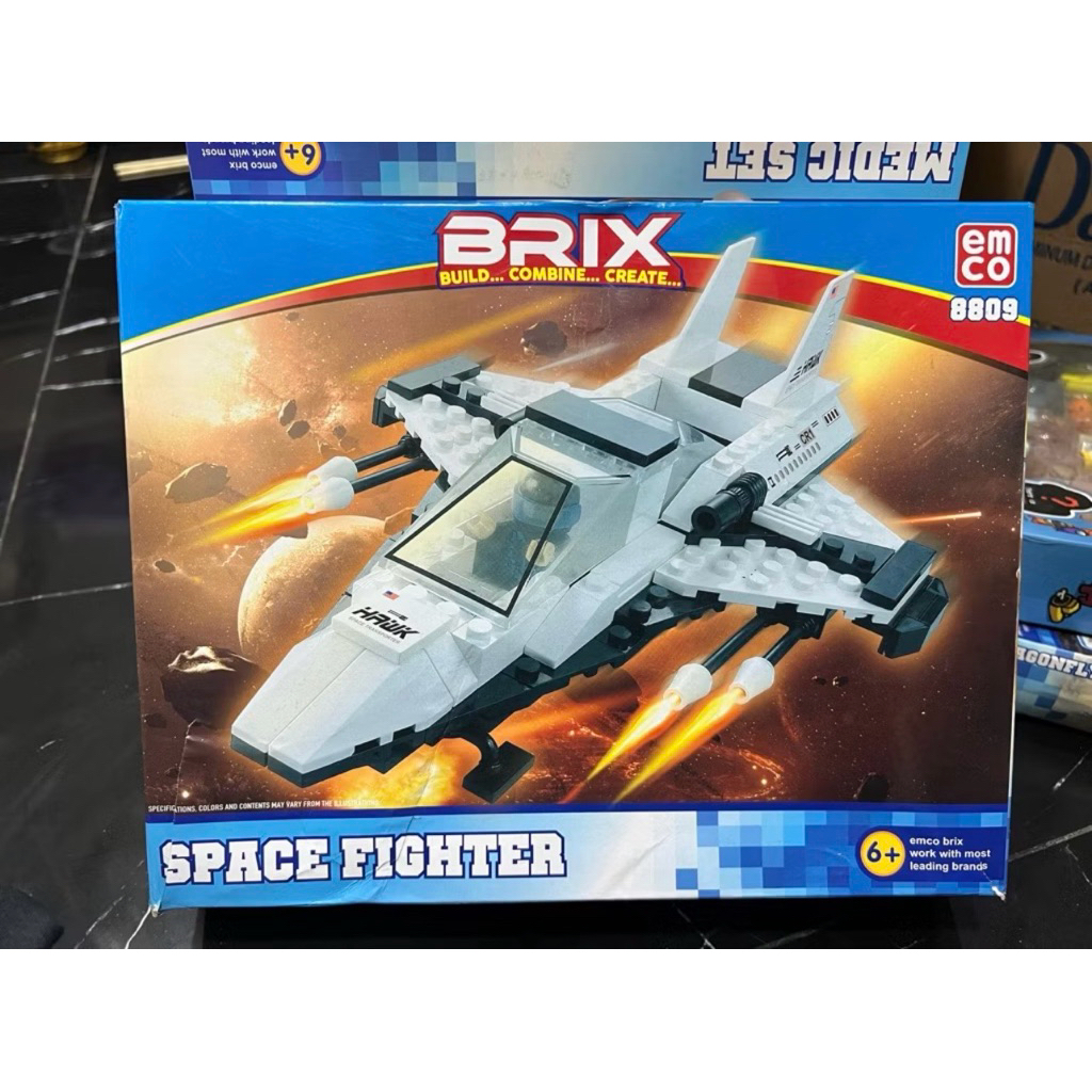 Mainan Lego anak Emco Brix Action Heroes