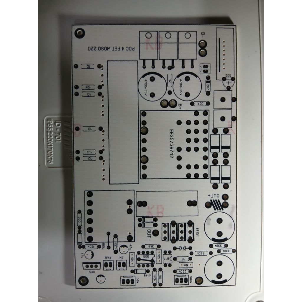 Pcb pdc 4 fet jumbo bisa fet kecil +  pcb pwm spek balap